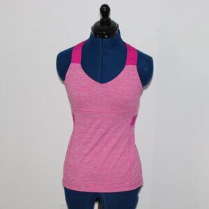 Lululemon Pink Workout Top Size 6